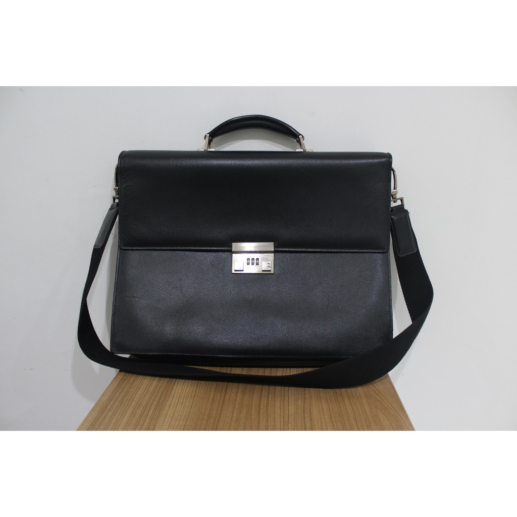 TAS KERJA BALLY / TAS KULIT ORIGINAL MERK BALLY