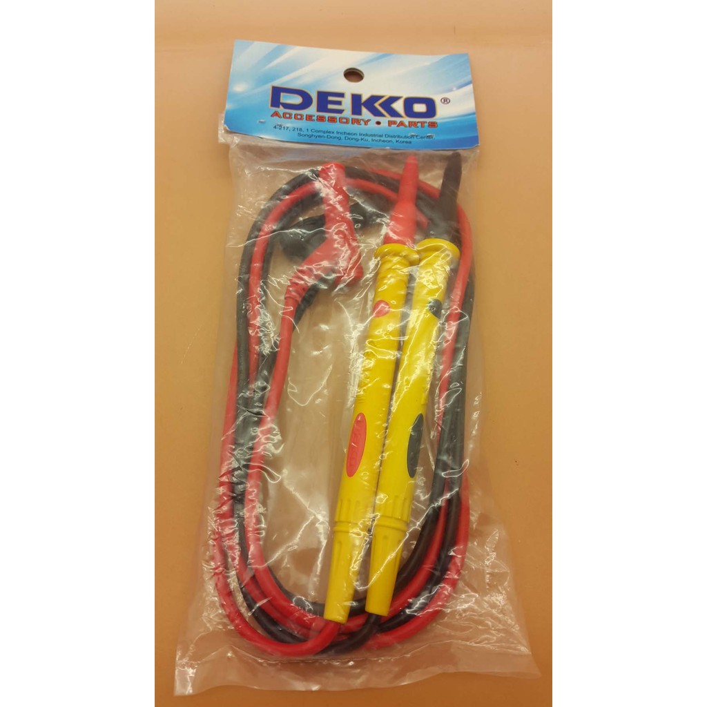 Kabel Multitester Dekko TL-23 (Jarum Standart)