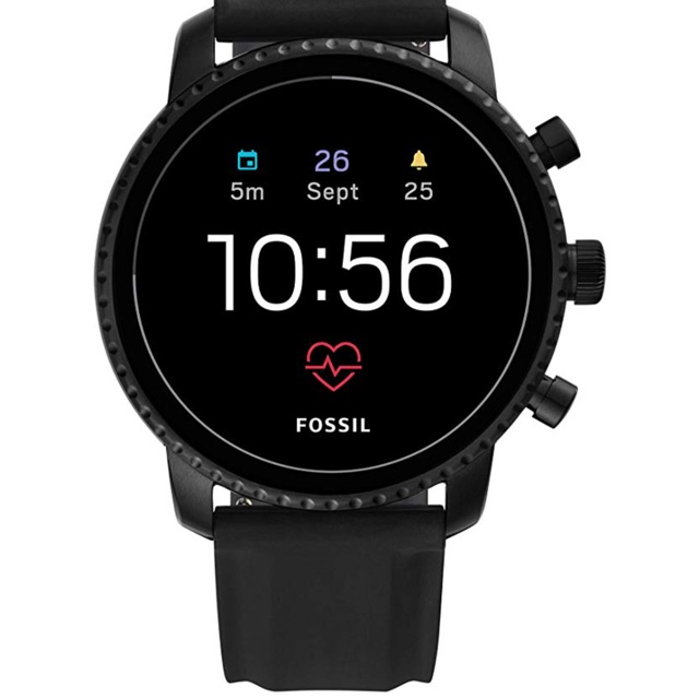Fossil Smartwatch Gen 4 BQD1000 Silicone Black