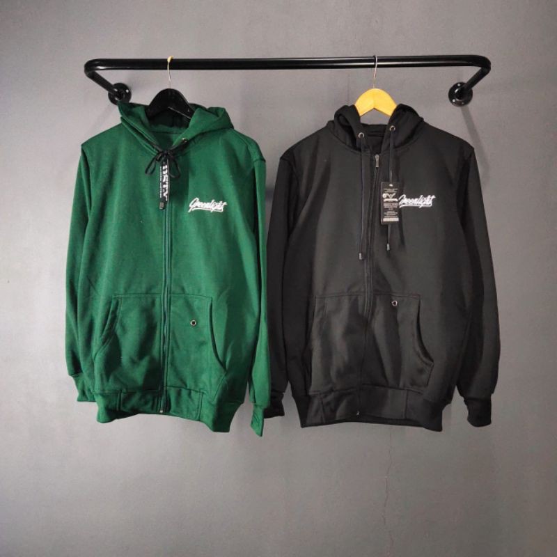 Sweater Greenlight (Zipper) Hoodie Greenlight premium Murah