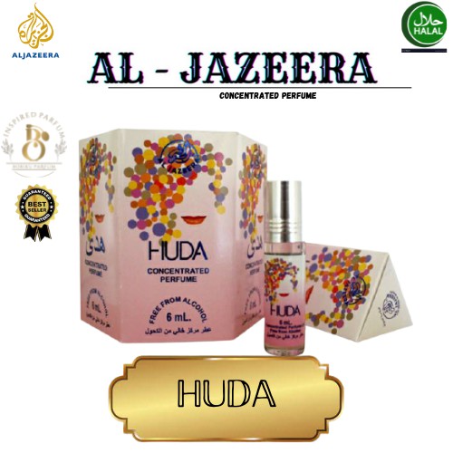 PARFUM AL JAZEERA HUDA 6ML ROLL ON