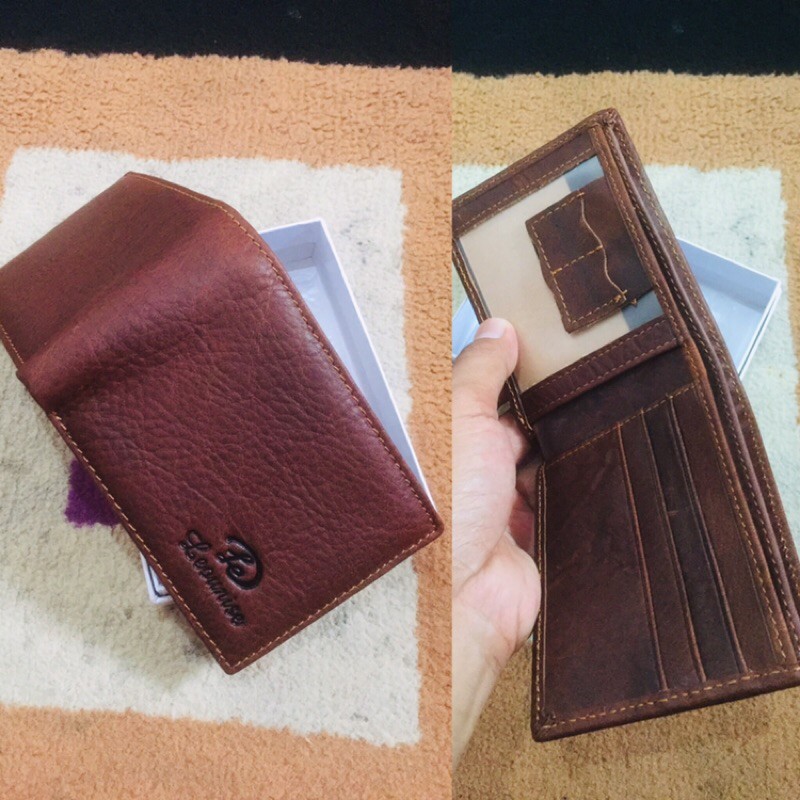 DOMPET KULIT UKURAN KECIL‼️ dari anton hilmanto dompet lipat dua pria dompet kulit asli berkulitas import dompet ukuran kecil pas uang #dompet #dompetpria #dompetcowok #dompetkulit