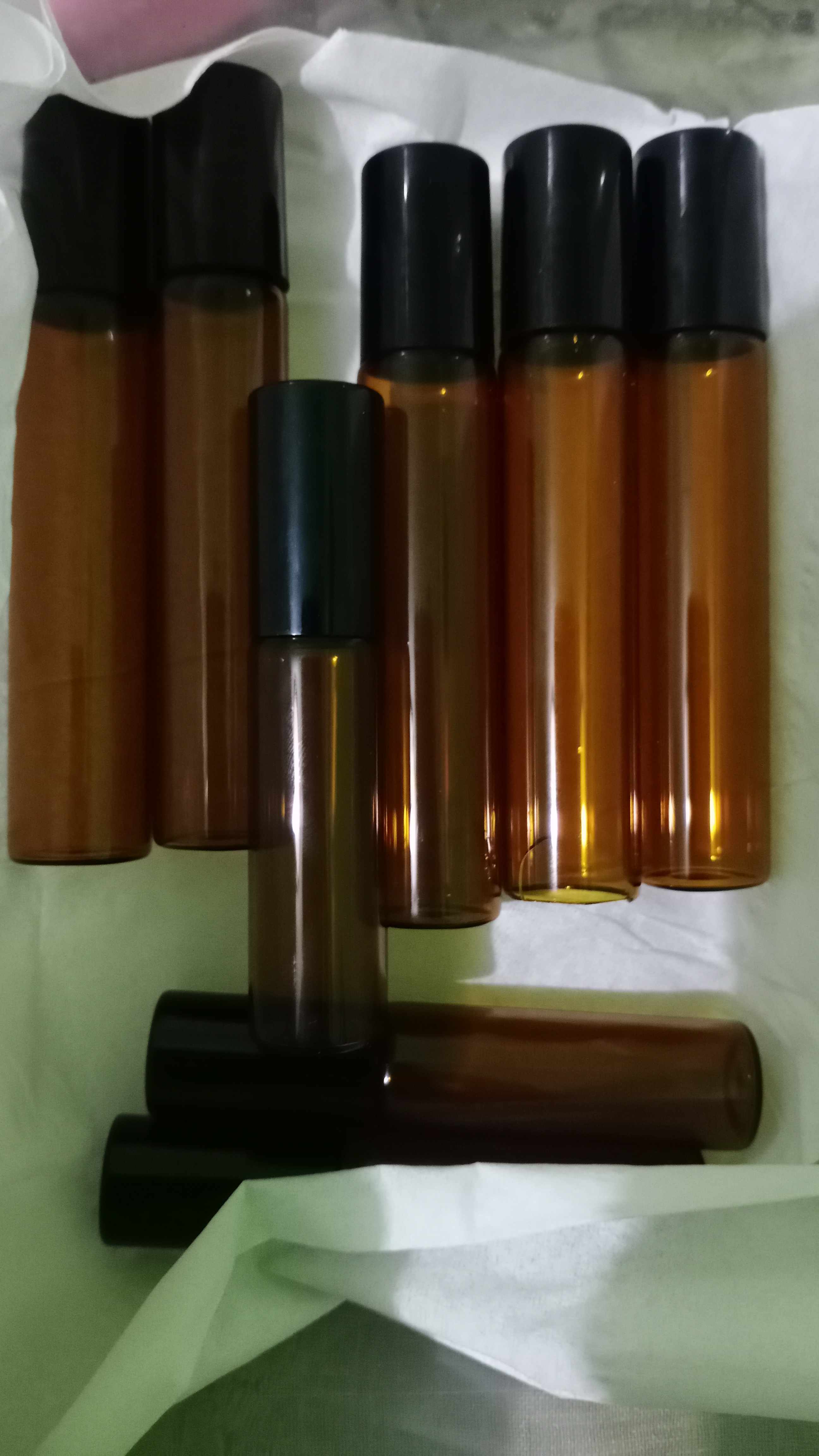 Botol Roll On 5ml Dengan Kepala Bola Baja Untuk Parfum/essential Oil