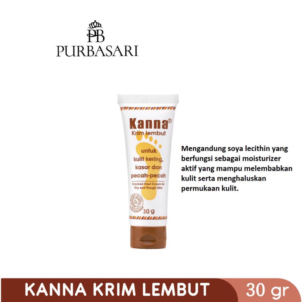 KANNA Soft Cream Krim Lembut KANNA White Krim Kaki untuk Kulit Kering Kasar Pecah-pecah