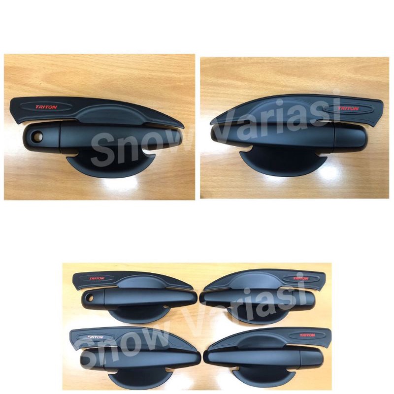 Paket Outer Handle All New Triton 2016 2020 2022 Up Hitam Chrome