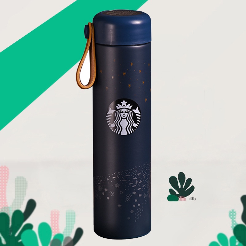 Starbucks Botol minum / Tumbler Starry Night Stainless Steel 500 Ml Siren