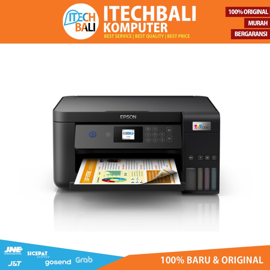 PRINTER EPSON ECOTANK L4260 A4 WI-FI DUPLEX ALL IN ONE ORIGINAL | ITECHBALI