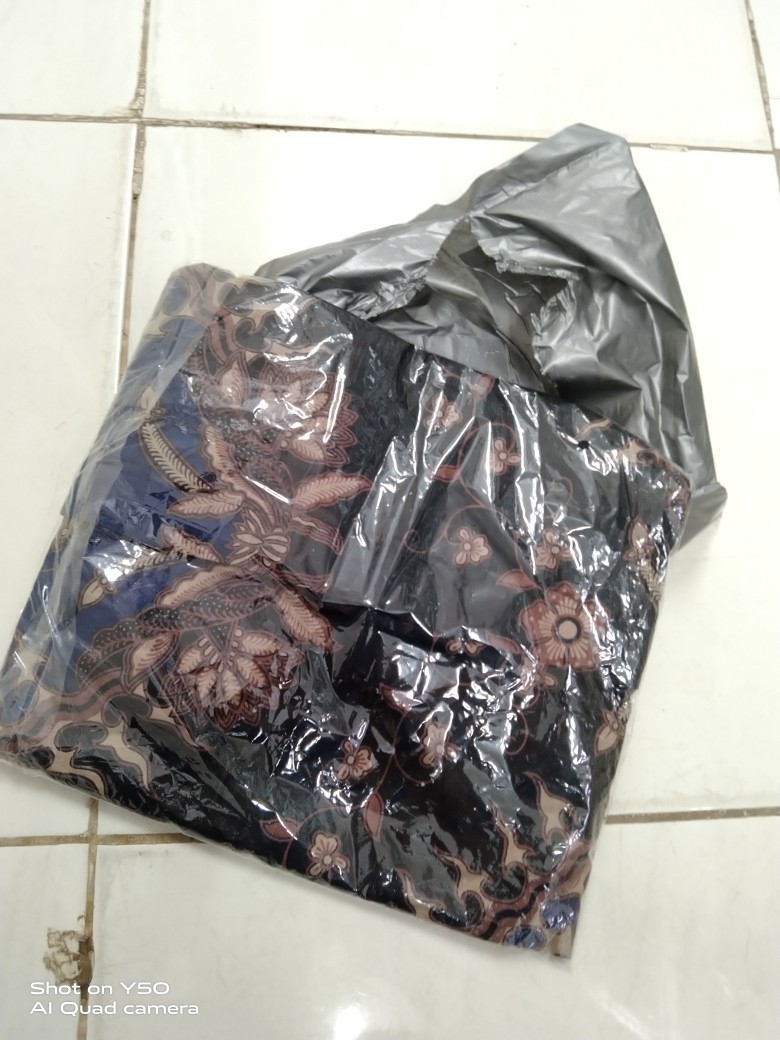 Kemeja Batik Pria Lengan Panjang Size M L Xl Xxl Kemeja Batik Bswart