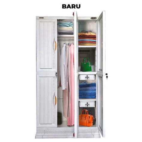 LEMARI PAKAIAN PLASTIK / LEMARI NAPOLLY GANTUNG