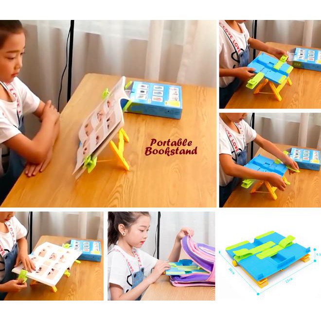

Portable Bookstand (Alat Sandaran Buku, Tab, Ipad) Produk Bagus
