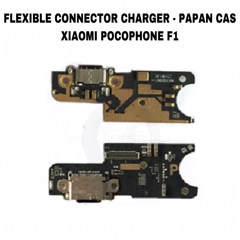 Flexible Connector Konektor Charger Xiaomi Poco Pocophone F1 - Papan Con Cas Charging Port