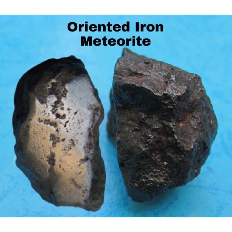 oriented iron meteorite
