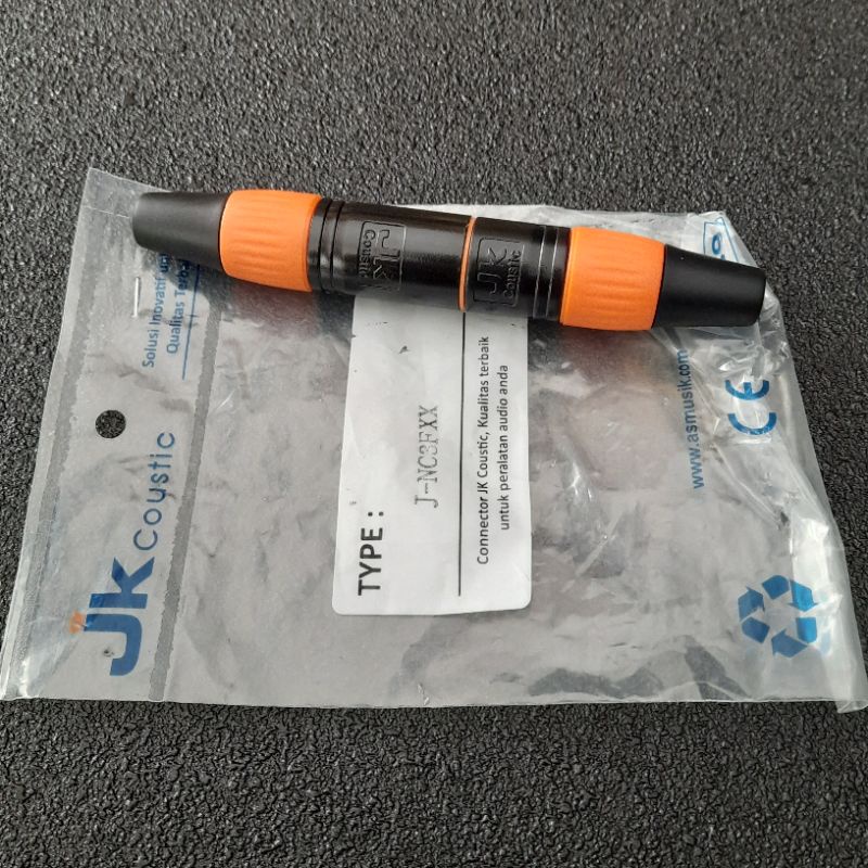 Jek CANON XLR MERK JK COUSTIK