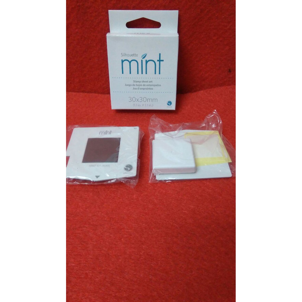 

Silhouette Mint Stamp Sheet Set 30x30mm