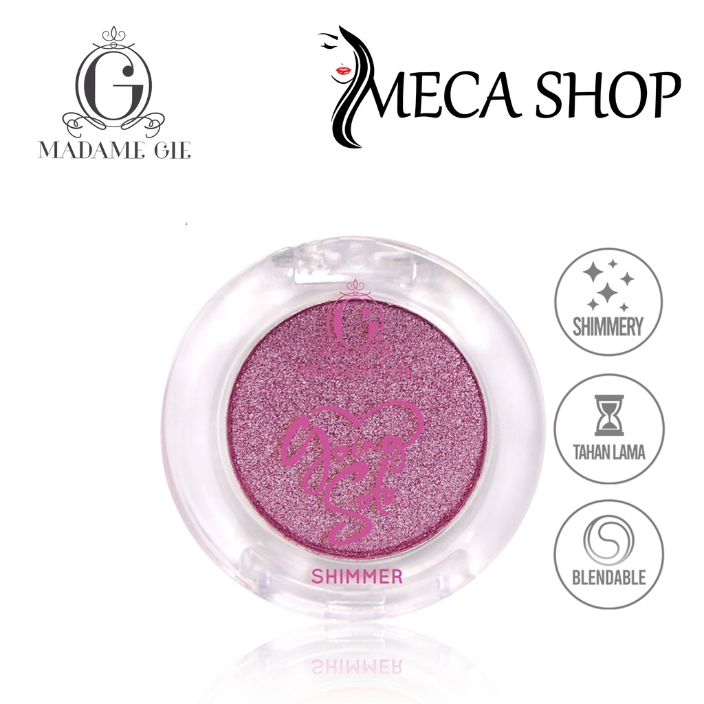 Madame Gie Going Solo Shimmery Pressed Eyeshadow - MakeUp