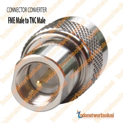 KONEKTOR CONNECTOR CONVERTER FME M (MALE) to TNC M (MALE)