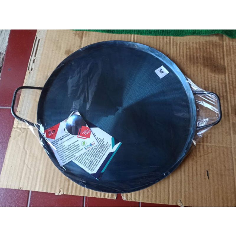 WOK BAJA HITAM // Wajan Baja carbon // Wok Seasoning