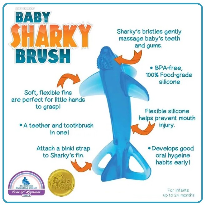 Baby Sharky Brush