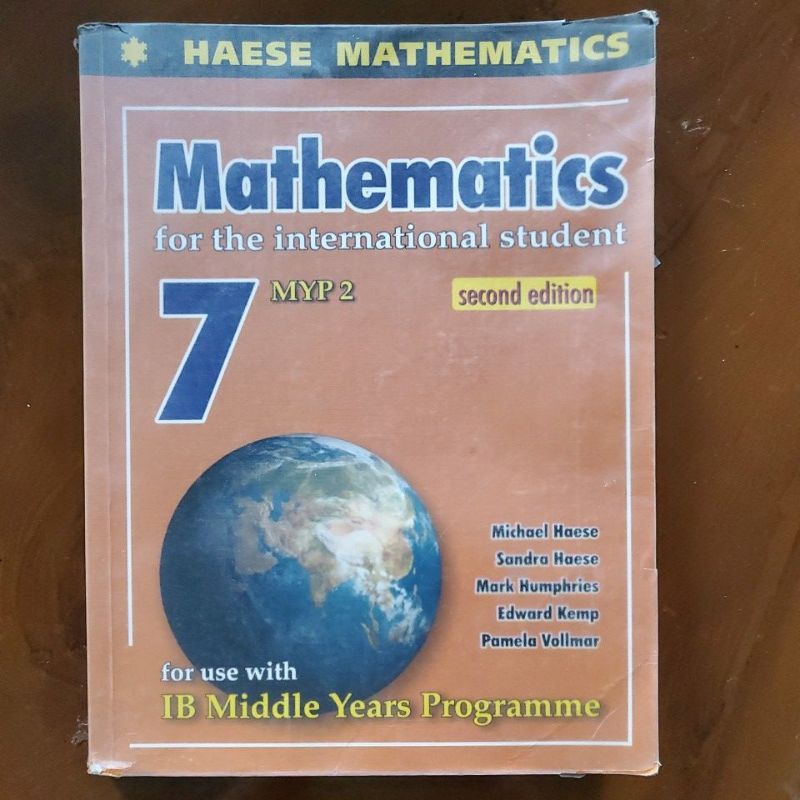 HAESE MATHEMATICS 7 MYP 2 ORIGINAL MURAH