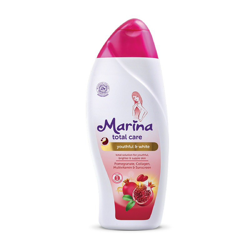 MARINA TOTAL CARE HAND&BODY LOTION YOUTHFUL & WHITE  BY beautyPAL