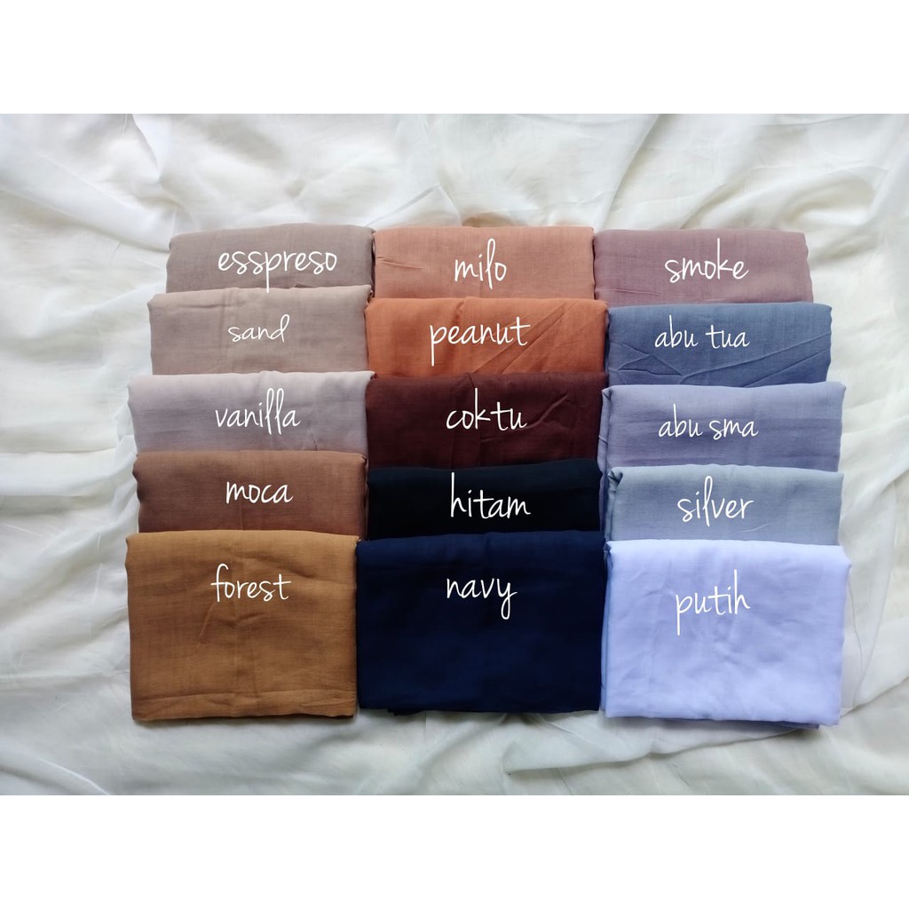 HIJAB GROSIR / HIJAB Paris Polos Kerudung Segiempat Murah BY UMAMA/RED ROSE