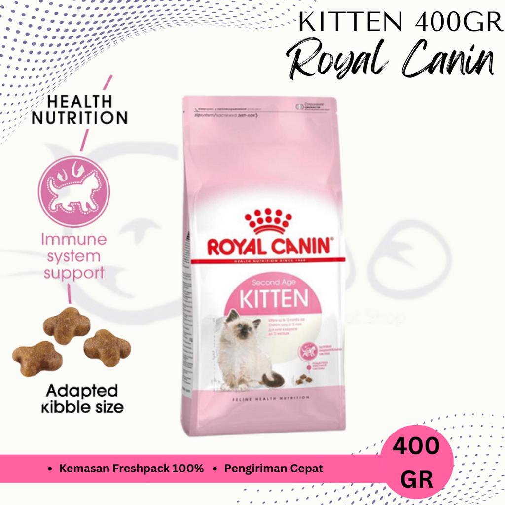 MAKANAN KUCING ROYAL CANIN KITTEN 400 GR 400GR CATFOOD CAT FOOD