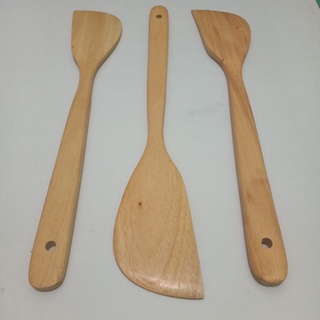 Sodet Kayu Spatula / Sutil KAYU MIRING Alami