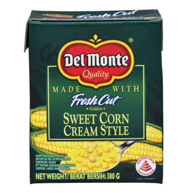 

DEL MONTE FRESH CUT SWEET CORN CREAM STYLE JAGUNG DELMONTE 380GRAM BOX
