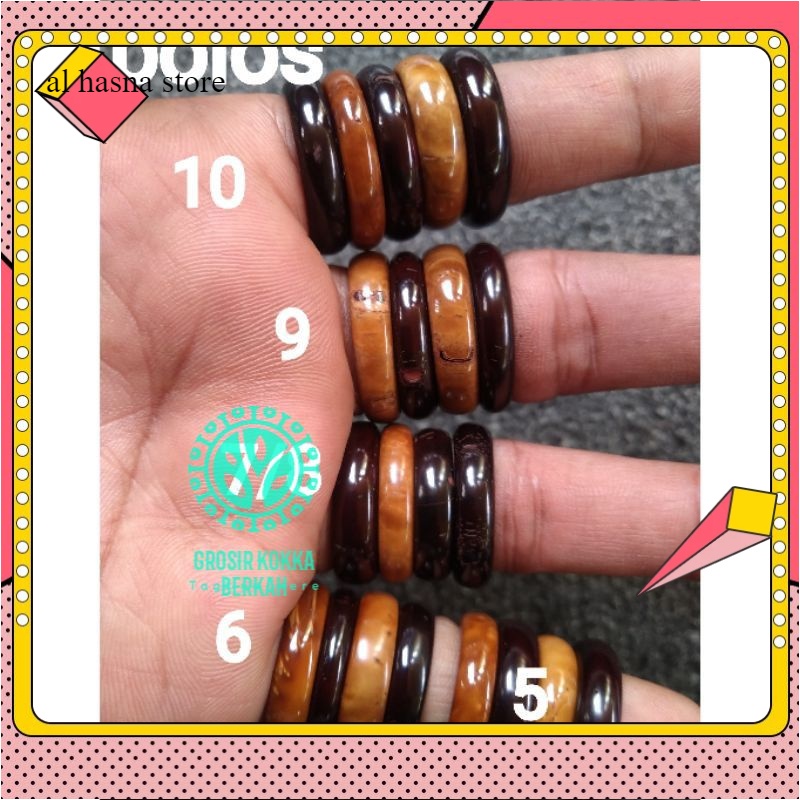 cincin kokka polos banyak ukuran(ukur jari dulu sebelum beli)