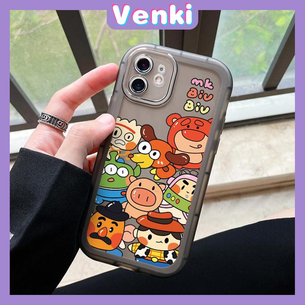 iPhone Case Silicone Soft Case Frosted Clear Case Airbag Shockproof Camera Protection Cartoon Cute Compatible For iPhone 14 Pro Max 13 Pro Max 12 Pro Max 11 Pro Max xr xs max