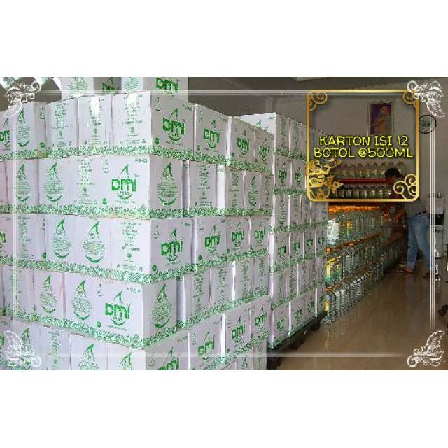 1 DUS DMI PLUS ION WATER TERAPI AIR 500 ml PLATINUM ENERGY HEXAGONAL ANTI OKSIDAN OKSIGEN ALKALINE