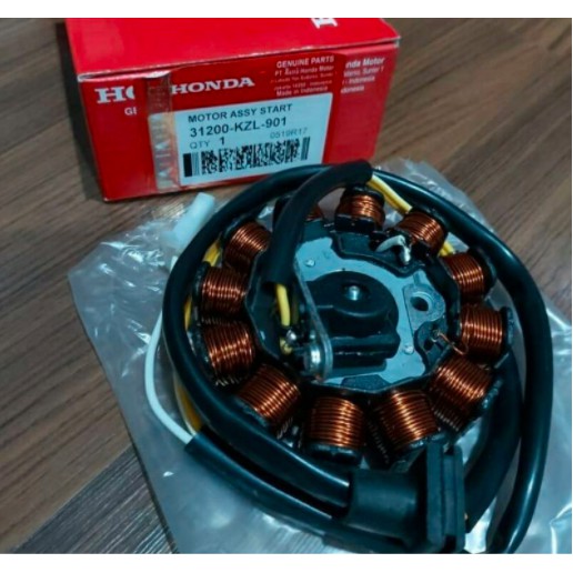 Spull Assy Stator Comp Spul Pulser Motor Honda Beat FI PGM CBS Vario 110 LED Scoopy F1 KZL/K25