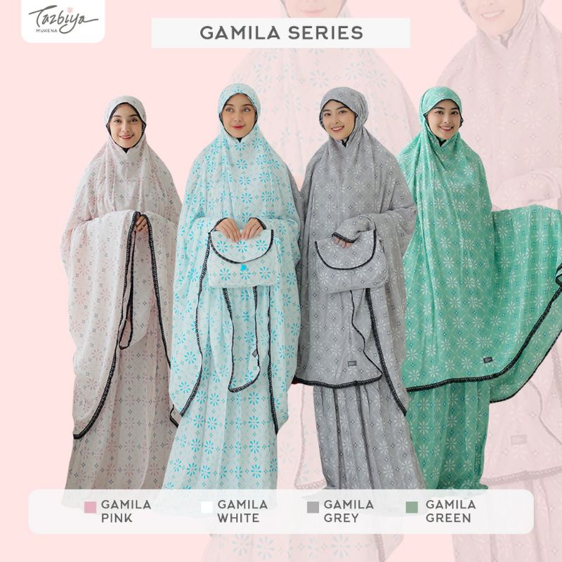 Mukena Tazbiya Allover Gamila Series Allsize