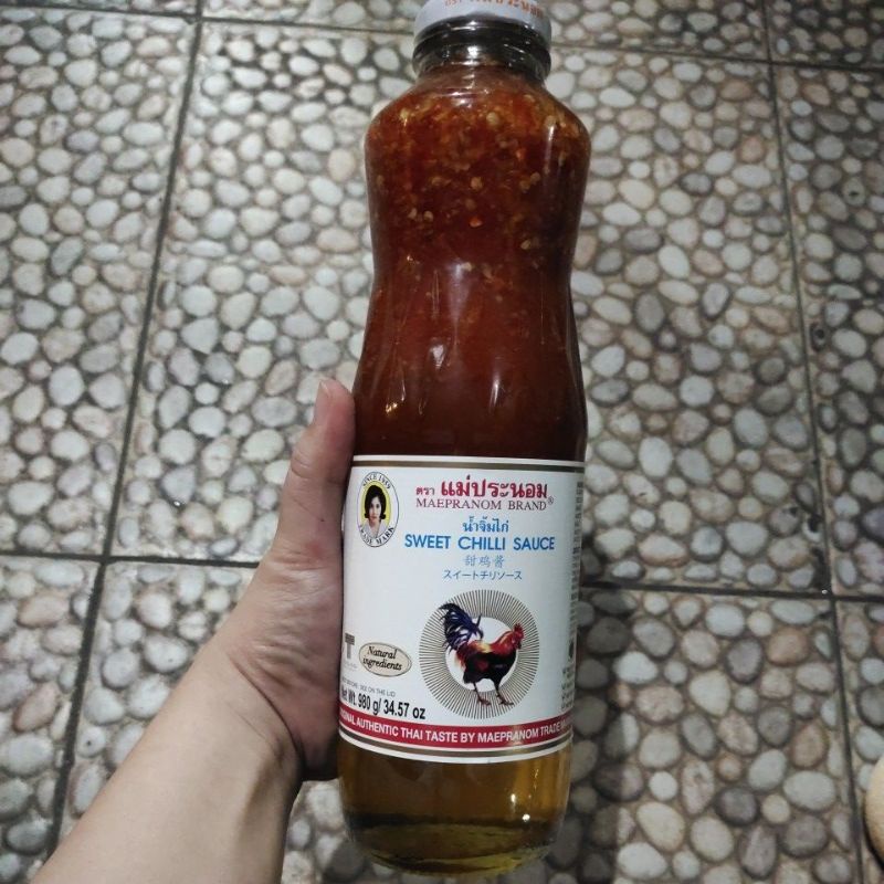 

MAEPRANOM BRAND SWEET CHILLI SAUCE (SAMBAL THAILAND) 980GR
