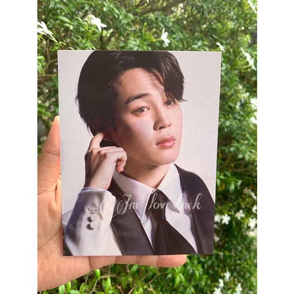 SHARING BTS THE FACT SPECIAL EDITION BROMIDE THE FACT OT7 & JIMIN POSTCARD