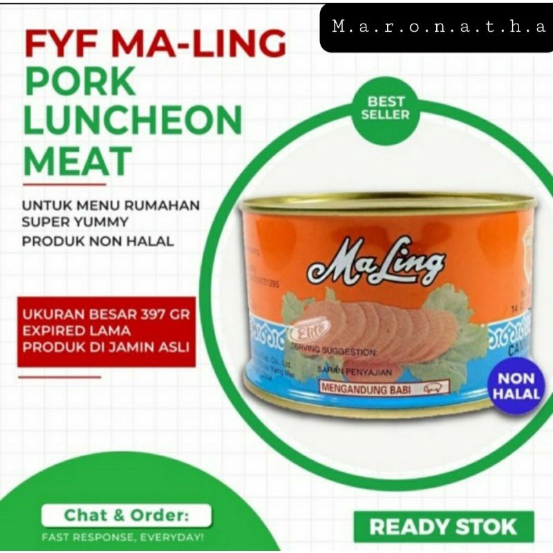 

Maling Pork Luncheon Meat 397g