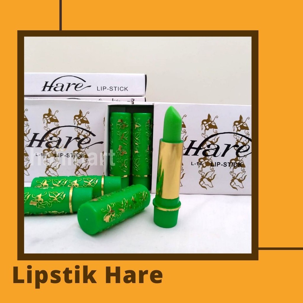 LIPSTICK HARE ARAB ORIGINAL / LIPSTIK HARE HIJAU ORI 100% HALAL