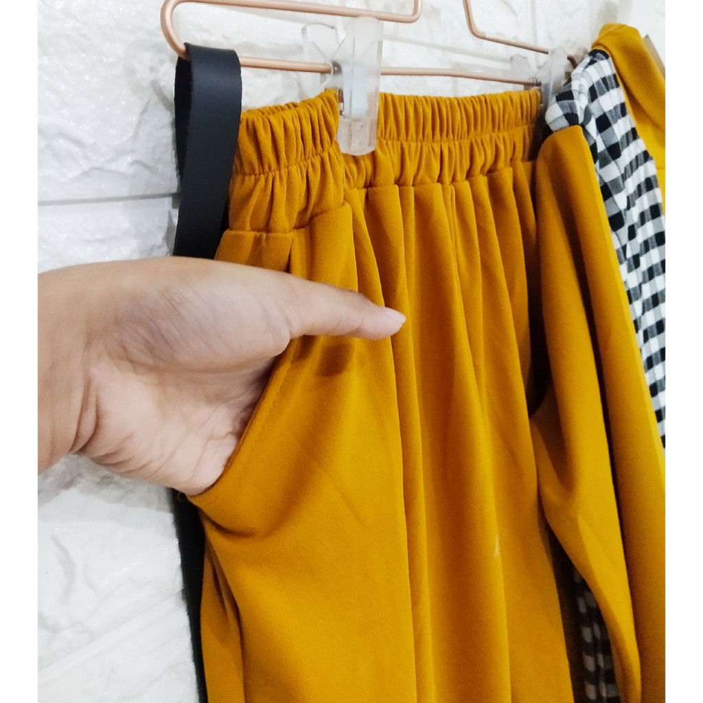 SETELAN WANITA HIMALAYA SET KOTAK CARDI CARLINA