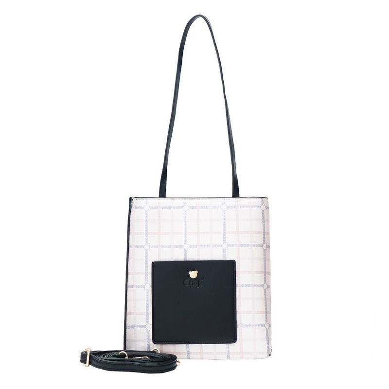 Enji Shoulderbag tote bag Cheonha Black