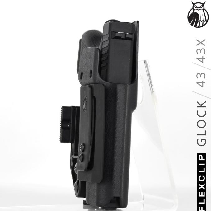 Kydex Holster Glock 43 43X Iwb G43 Inside Waistband Flex Pax Dynamics