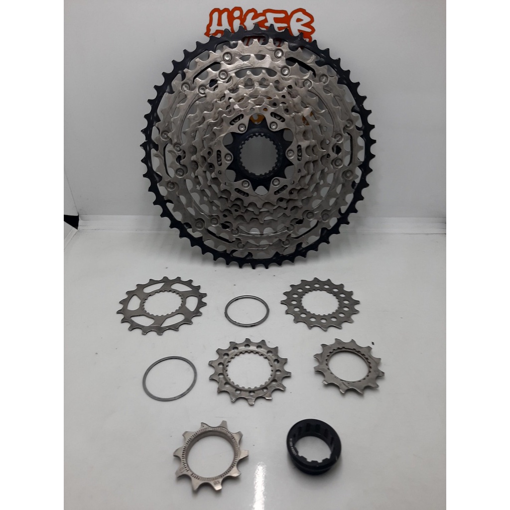 Sproket Sprocket Gear Belakang 12 Speed MTB Sepeda Lipat Road Shimano SLX M7100 Type MicroSpline 10 