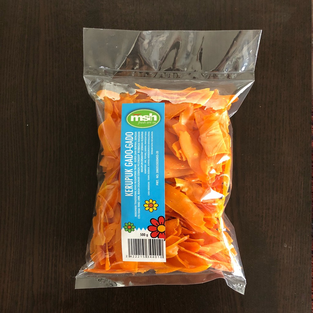 

Premium MSH Kerupuk Gado-Gado 500 g