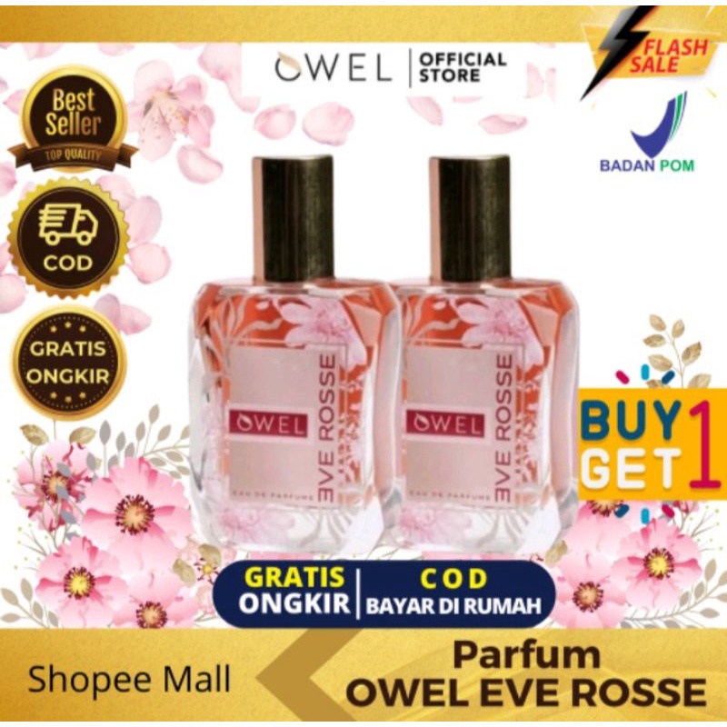PARFUM WANITA TAHAN LAMA | OWEL EVE ROSSE PARFUME EDP TAHAN LAMA | 12 JOWEL EVEROSSE PARFUME EDP | 1