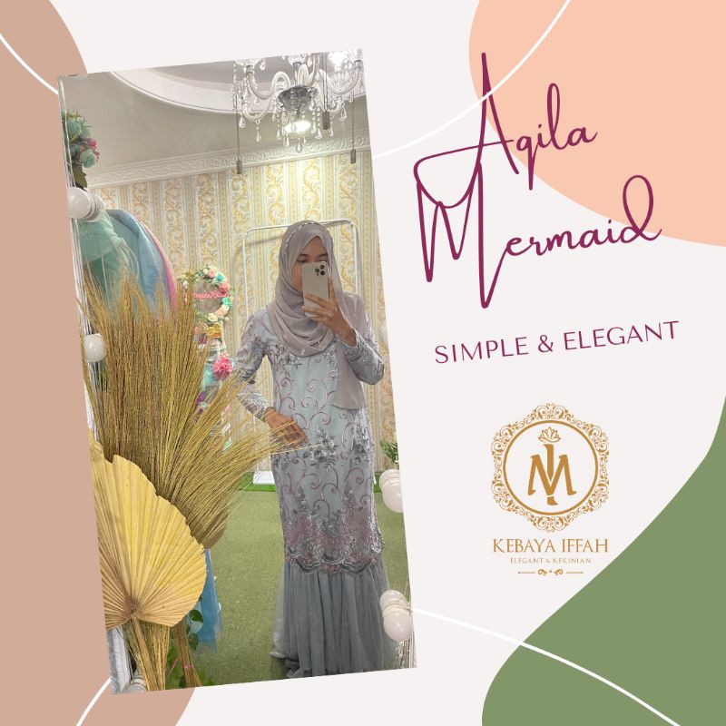 Butik kebaya iffah // gamis lebaran // gamis fashion // couple keluarga // baju set keluarga