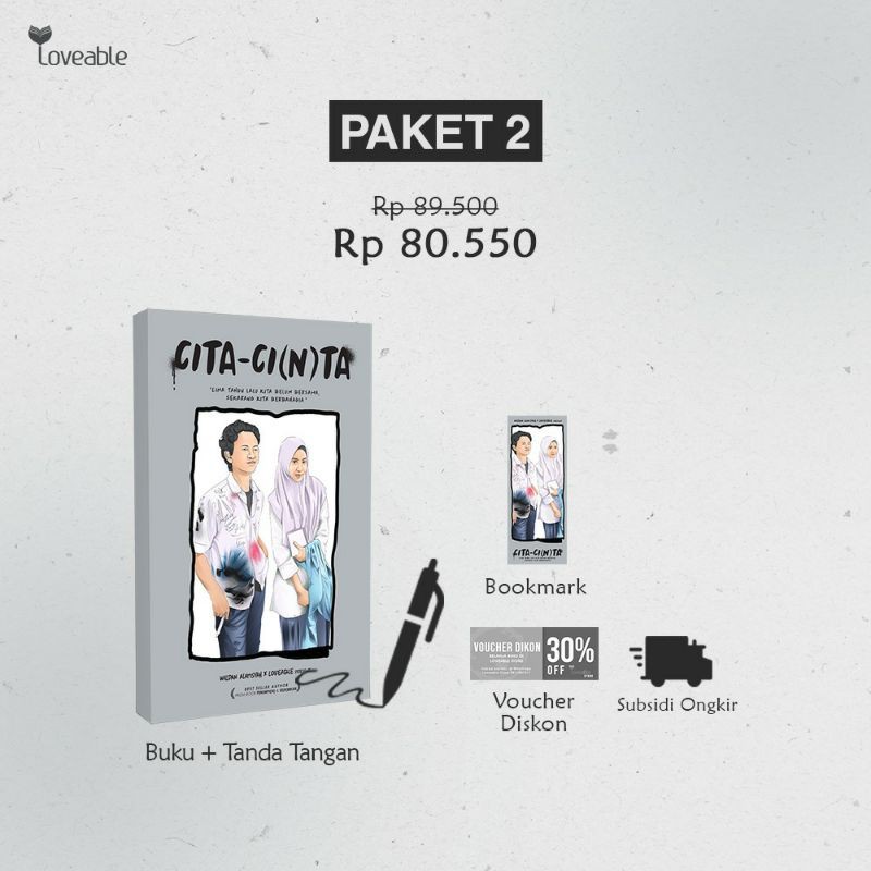 

CITA CI(N)TA - WILDAN ALAMSYAH (BONUS) Bookmark, TTD Penulis