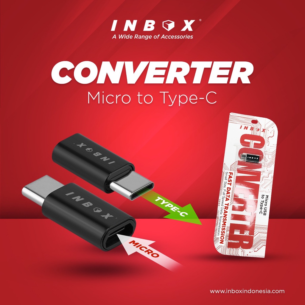 CONVERTER INBOX OTG Adaptor Connector Any Devices Adapter