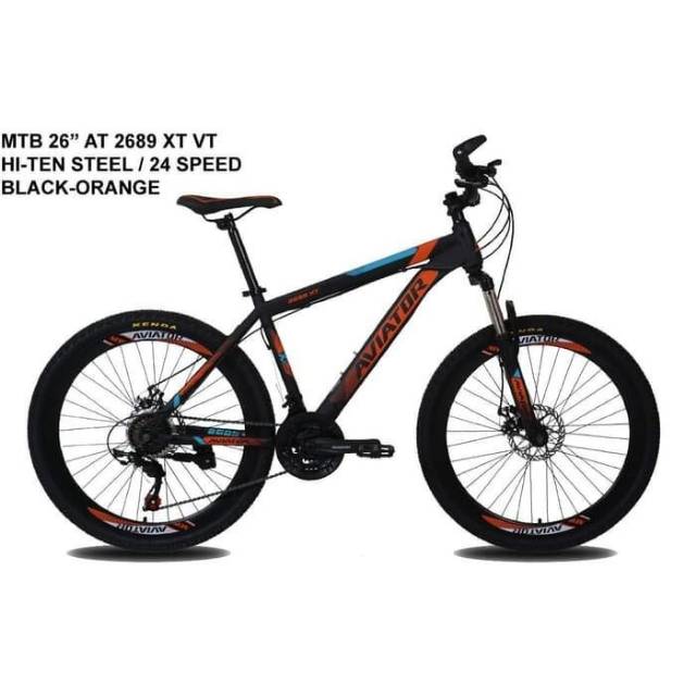 Sepeda MTB 26 inch Aviator AT 2689 XT VT