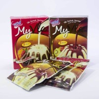 ( JURAGAN )  NUTRIJELL MY VLA MY FLA COKLAT VANILLA 63gr FORISA PUDDING FLA PUDDING SERBAGUNA