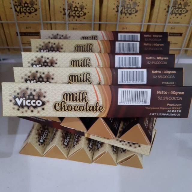 

Vicco Cokelat Segitiga Milk by Puslit Kopi dan Kakao Indonesia