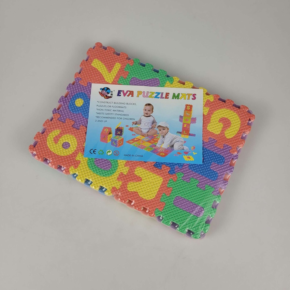 Puzzle Foam Aplhabet &amp; Angka 36 PCS Mainan Edukasi